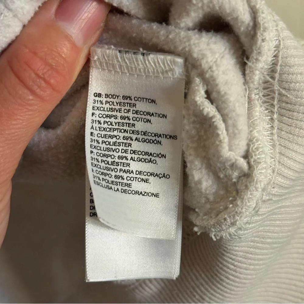 The North Face Men's Never Stop Exploring Cream Hoodie Size Small - Picture 7 of 13